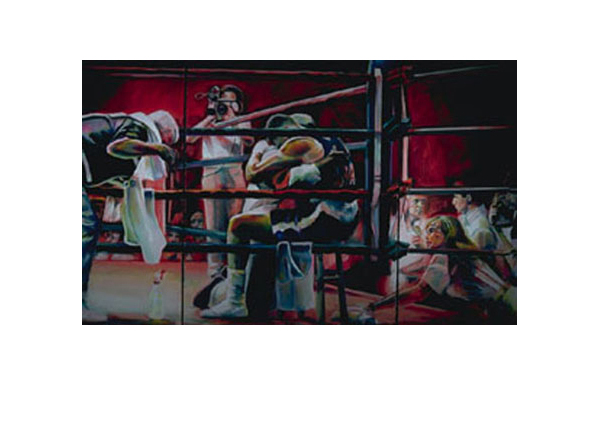Randy Hayes | Requiem in Red #2 (triptych)