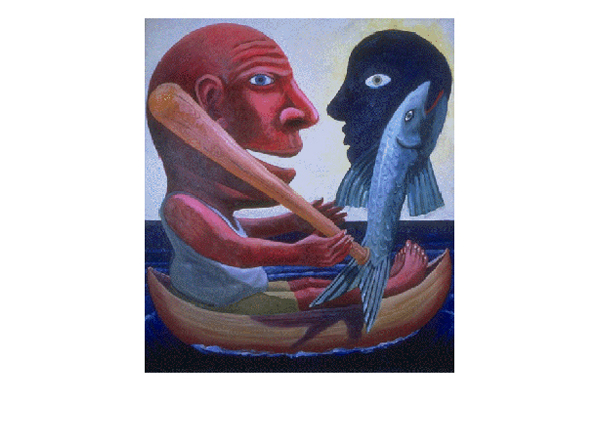 John Feodorov | Man, Fish and Club