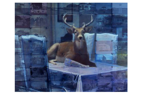 Randy Hayes | Deer (Blue)