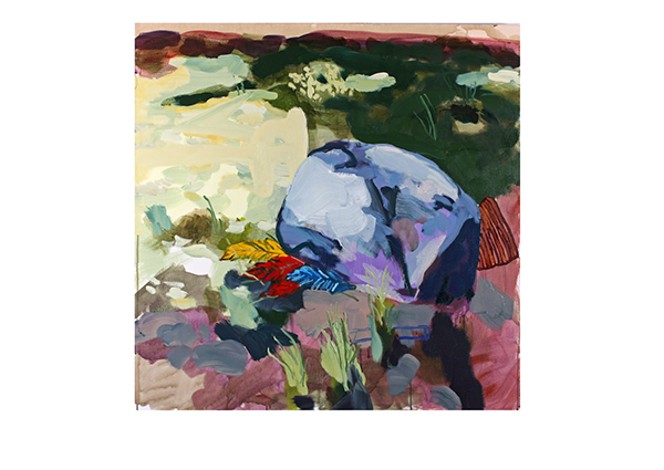 Susanna Bluhm | Yosemite Rock (Pretend Feathers & Corduroy Patch),